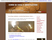 Tablet Screenshot of corsiyogainsegnanti.it